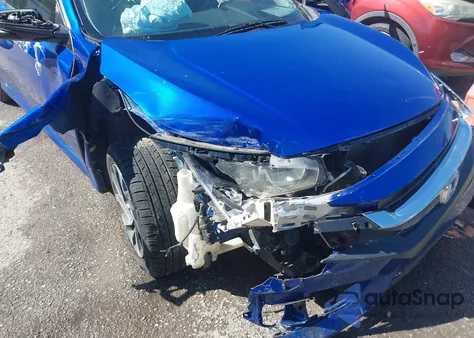 2017 Honda Civic Ex from USA, damaged, VIN 19XFC2F74HE004735